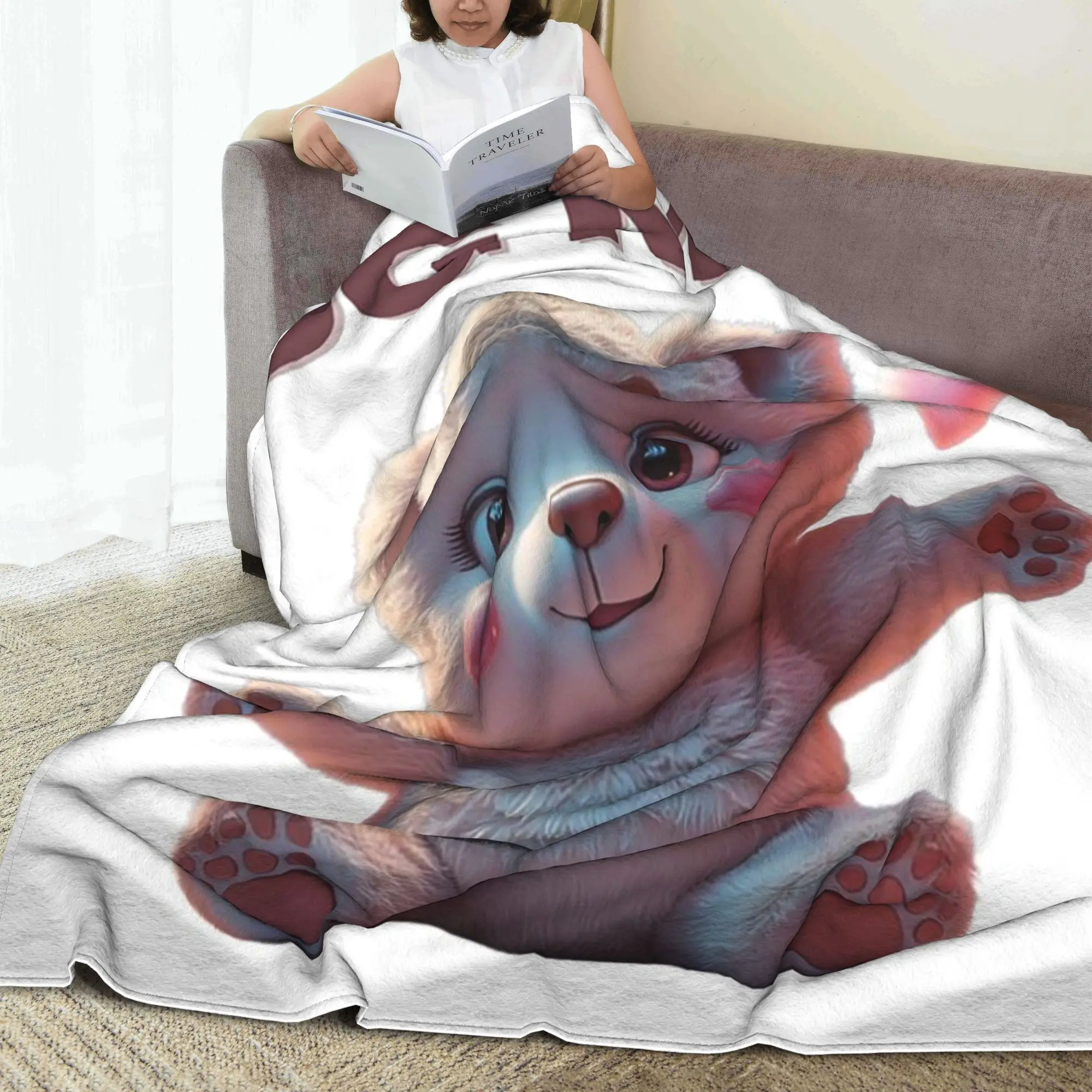 Where’s My Hug At Cute Valentine Bear Asking Blankets Multi-function Flannel Sofa Throw Blanket for Home Bedroom Outdoor