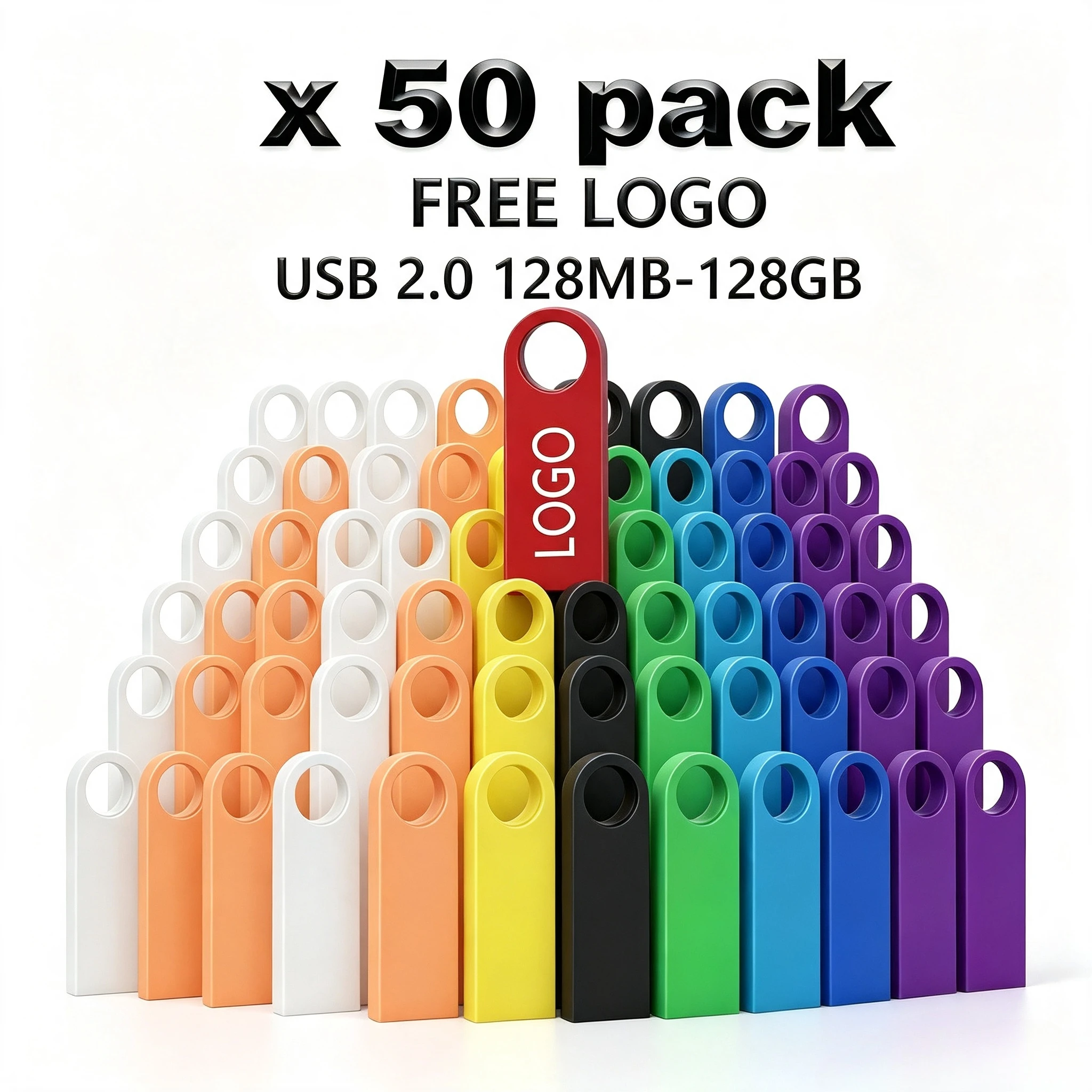 cle-usb-personnalisee-avec-logo-gratuit-50-pieces-4-go-8-go-16-go-32-go-64-go-128-go-haute-vitesse-20-cle-usb-en-metal-avec-porte-cles