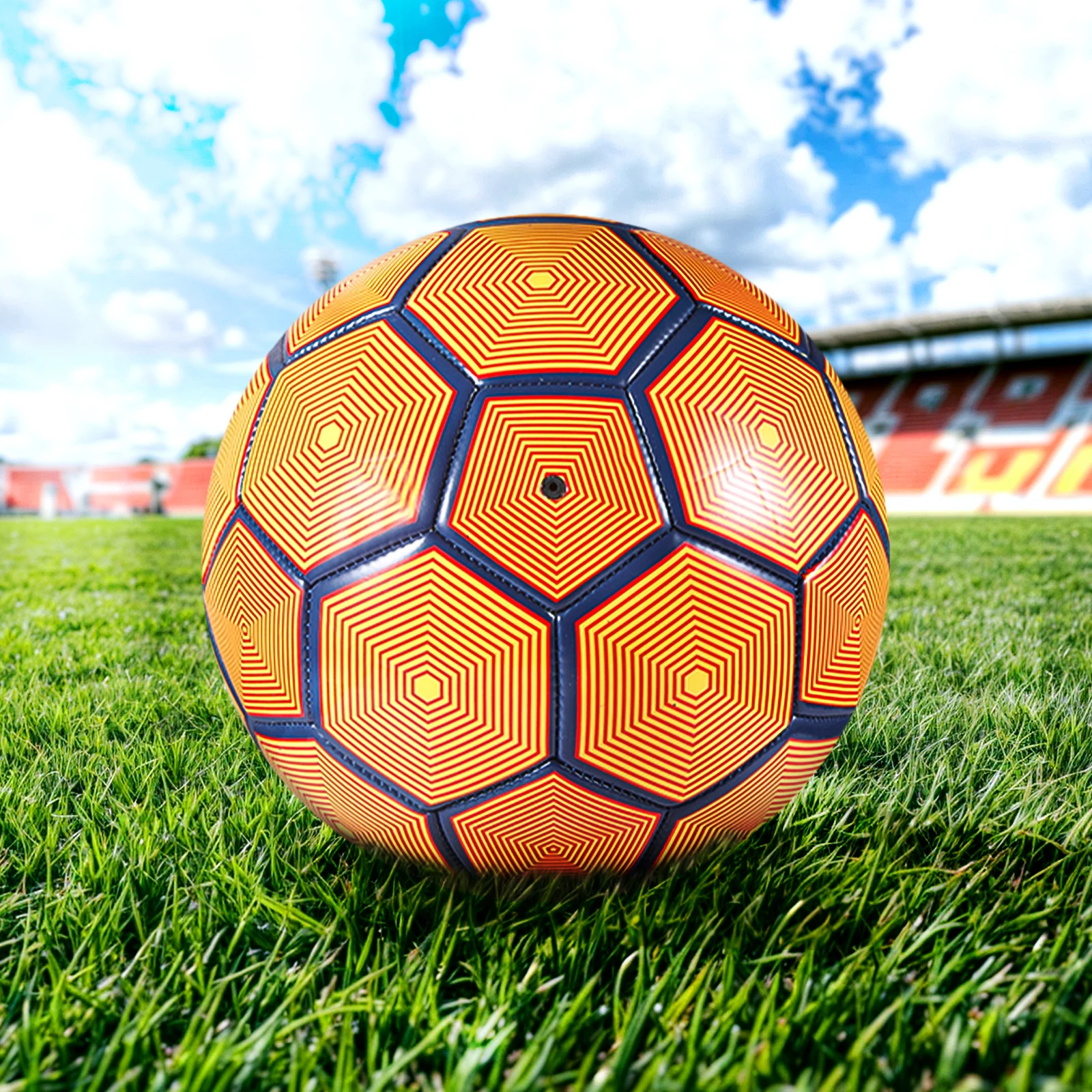 Size 5 Inflatable Soccer Ball For Children S Training Training Ball Versatile Usage Regulation Size