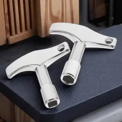 

2 Pcs Tuning Wrench Drum Key Wrenches Snare Keys for Drums Zinc Alloy Drummer Accessories