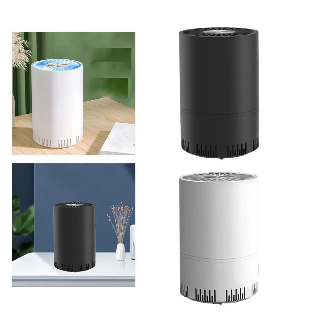 เครื่องทำความสะอาดเครื่องกรองอากาศแบบ USB ตัวกรองอากาศถ่านกัมมันต์สำหรับสารก่อภูมิแพ้ ABS