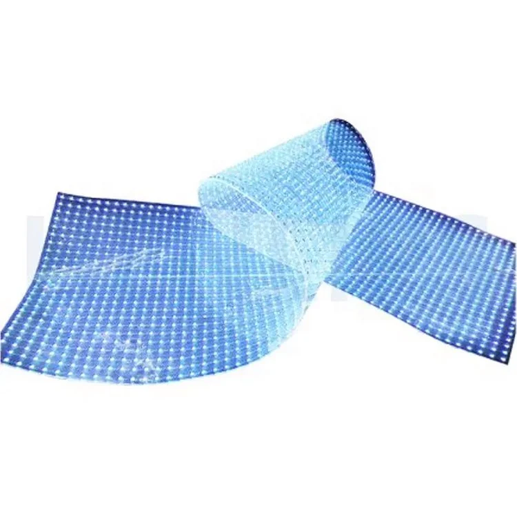 

LED Shopping Mall Jewelry Store Exhibition Hall Glass Crystal Film Screen High Definition Full Color Transparent Film Screen