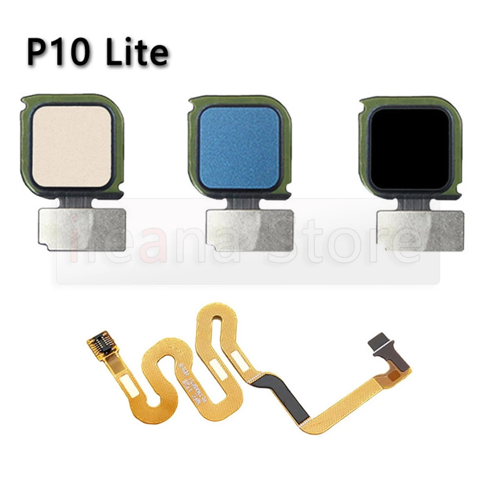 Aiinant For Huawei P10 P20 P30 Lite Back Home Button Key Connection Touch ID Scanner Fingerprint Sensor Flex Cable Ribbon