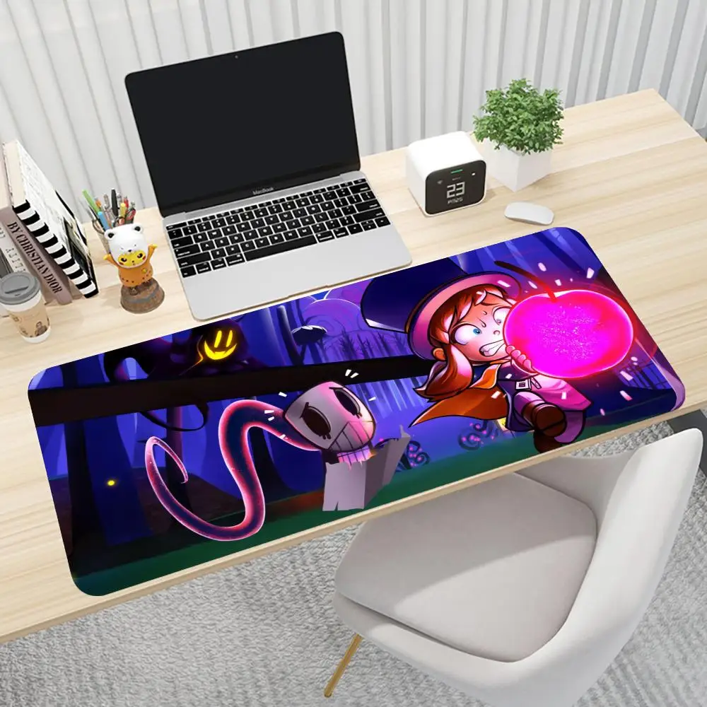 Indie fighting game A Hat in Time Mouse kawaii Pad Non-Slip Rubber pc gaming Edge locking mousepads Game play mats for notebook