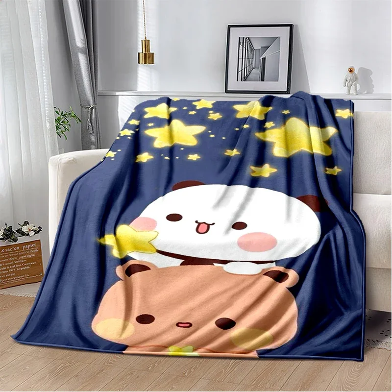 29 Style New Bubu Dudu Cute Cartoon Soft Flannel Blanket for Bed Bedroom Sofa Picnic,Throw Blanket for Cover Office Gift Kids