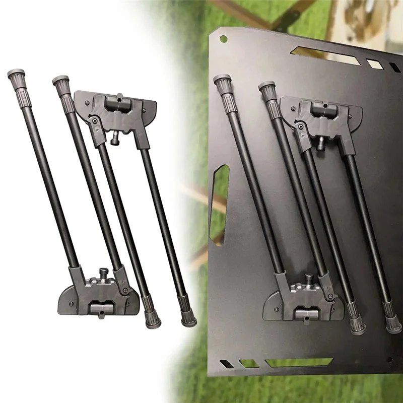 【RECOMMEND】Skateboard Stool Legs Four Leg Assembly Parts DIY Folding Table Stool Base Components