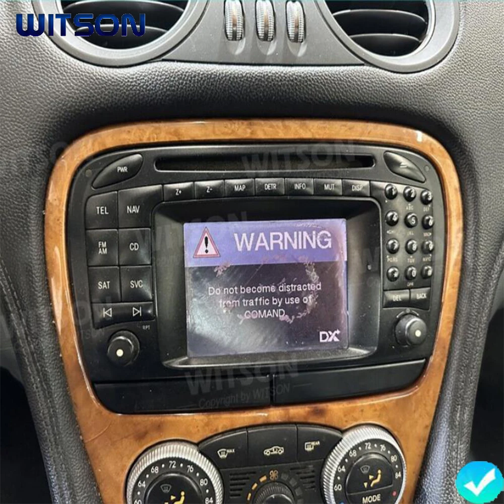 

7" OEM Car Multimedia Player Without DVD Deck For Mercedes Bens SL R230 SL350 SL500 SL55 SL600 SL65 2001-2007 Stereo GPS CarPlay