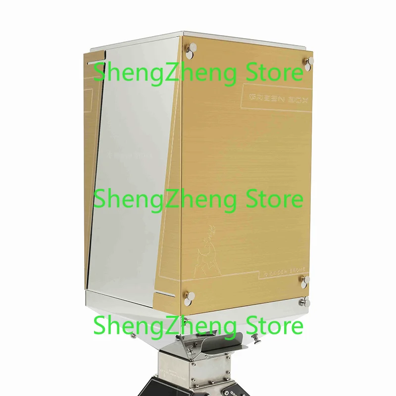 Green Box Large Capacity Foldable Biomass Particle Fuel Bin （Individual boxes do not include engines）