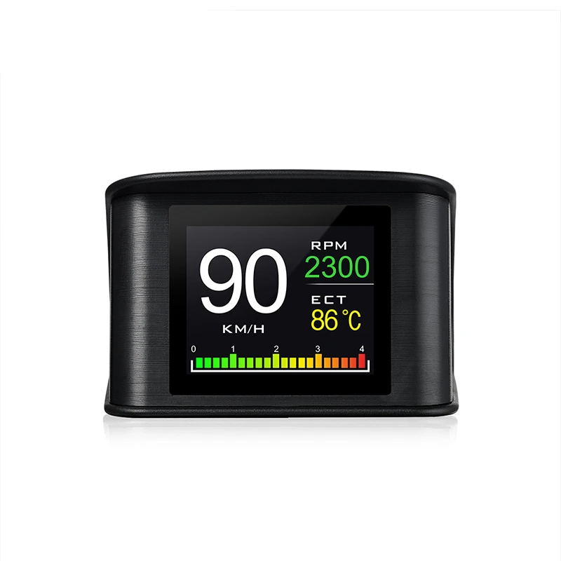 

HUD Head Up Display P10 /T600 For Car Speedometer Temperature Gauge P10 Head Up Car Digital OBD2 Mileage Display