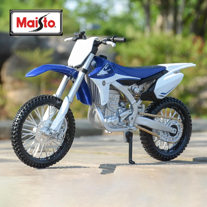 Maisto 1/12 Yamaha YZ450F Die Cast Motorcycle Model Toy Vehicle Collection Autobike Shork-Absorber Off Road Autocycle Toys Car