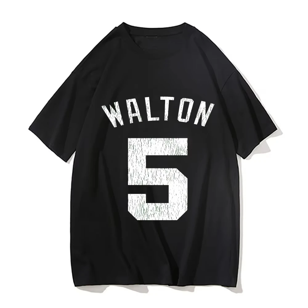 Bill Walton T Shirts 2024 Fashion Men/Women T Shirt Aesthetic T-shirt Unisex High Quality Cotton Tees Vintage Clothes Streetwear