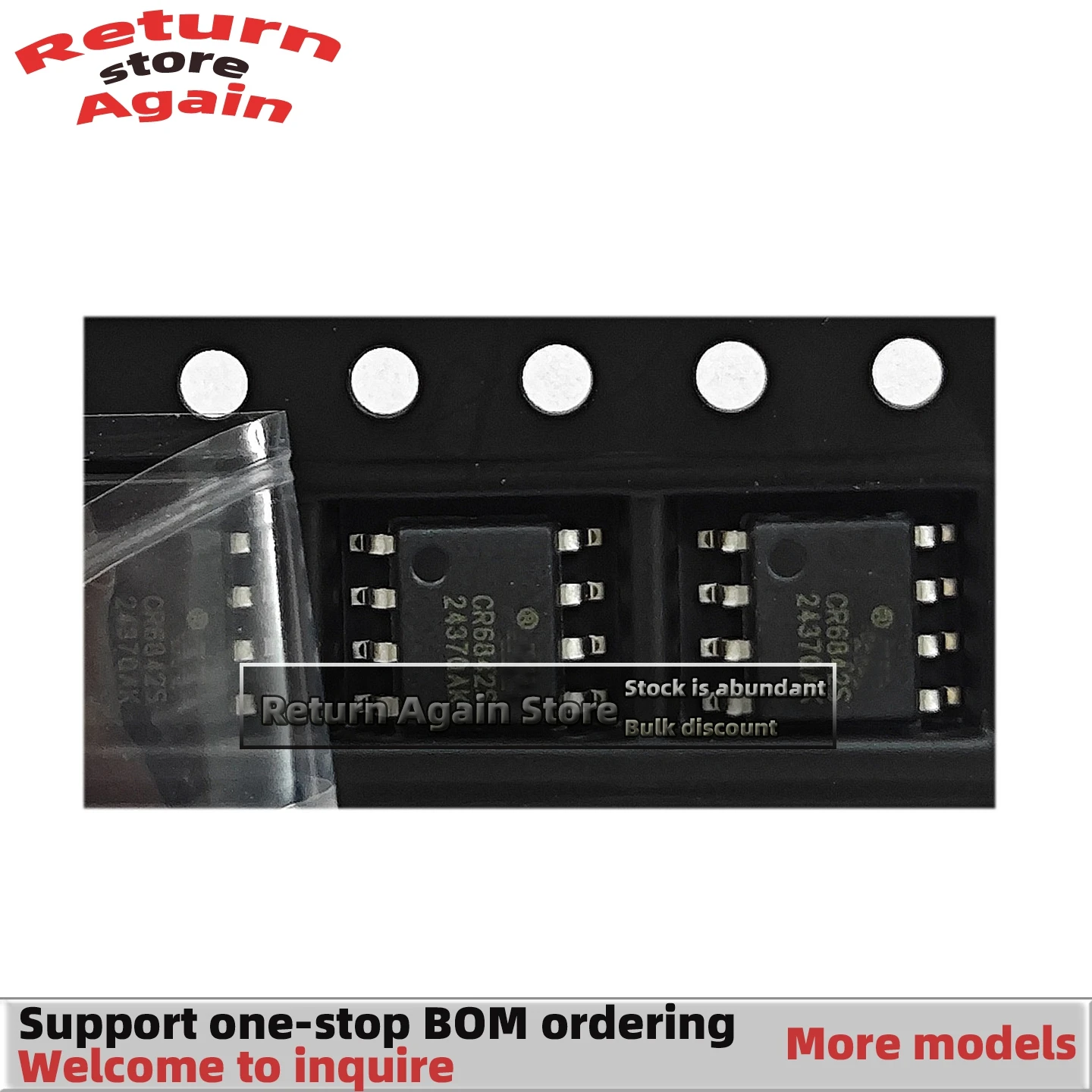 5PCS/PER PACK CR6842S CR6842T NEW ORIGINAL CR6842 SOP8 OR DIP8