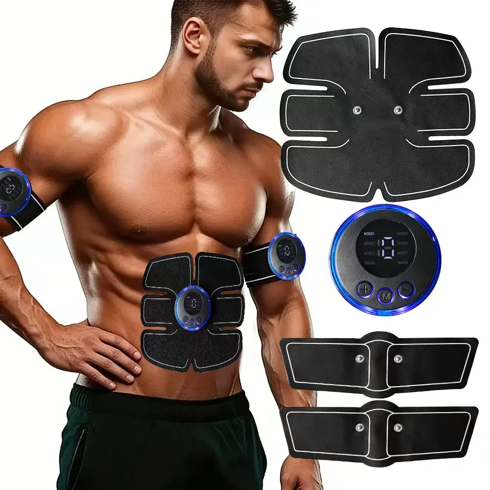 Intelligent Electric Body Massager Charging Portable Shoulder and Neck Massage Patch with 19 Gears Adjustable Levels USB Chargin