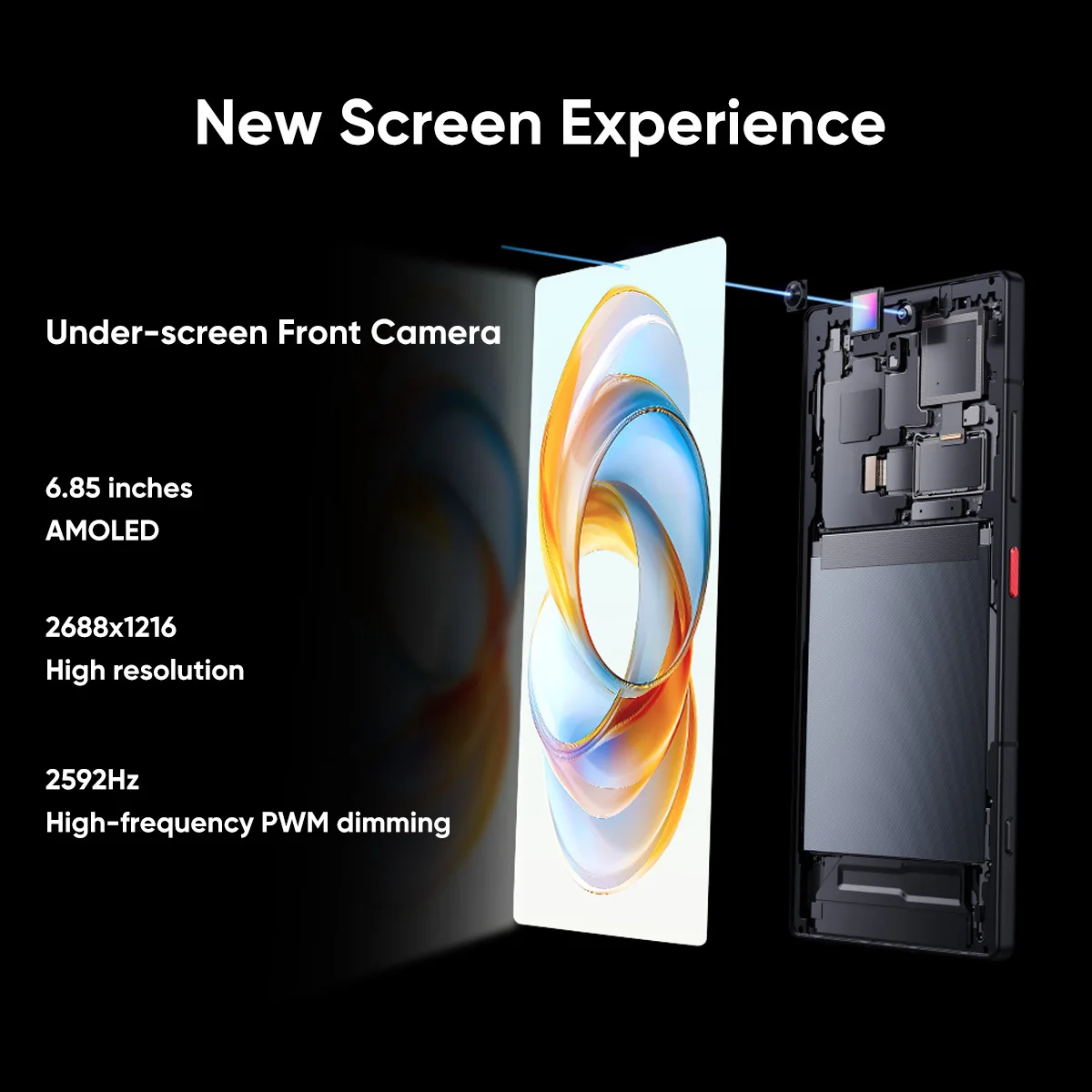 Nubia Z70 Ultra 5G Smartphone Snapdragon 8 Elite processeur 6.85 '144Hz AMOLED affichage NFC Version mondiale 16GB 512GB