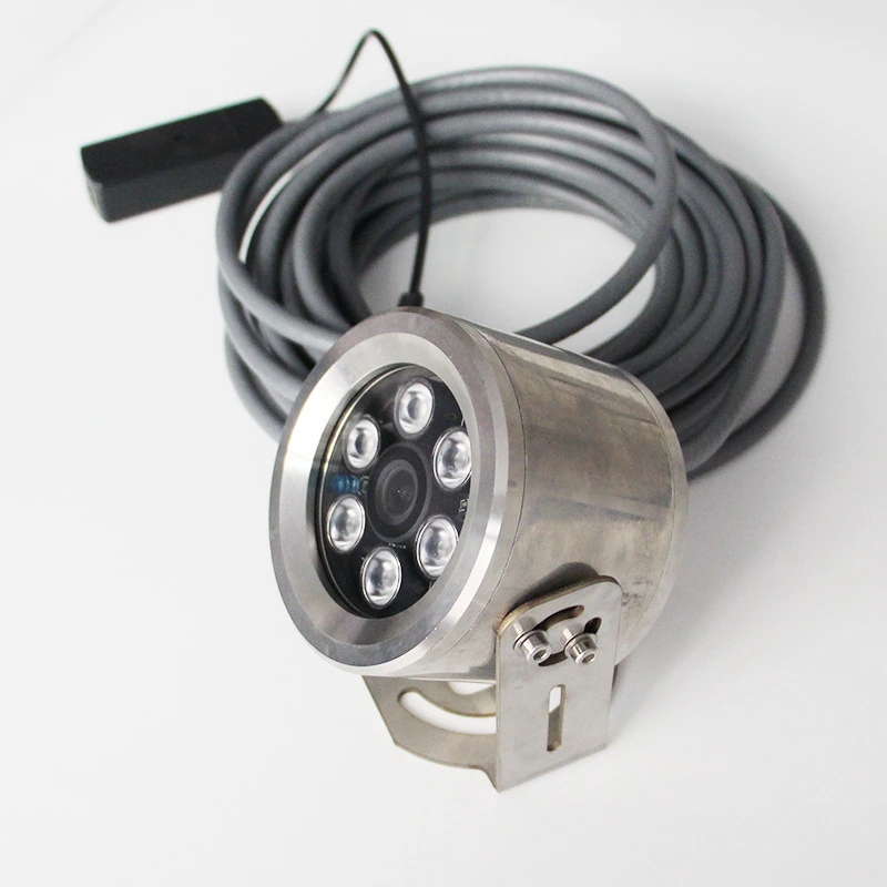 

5 Million HD IP Network Underwater Camera PoE Power Supply Deep Sea Anti-Corrosion 316L Stainless Steel Probe