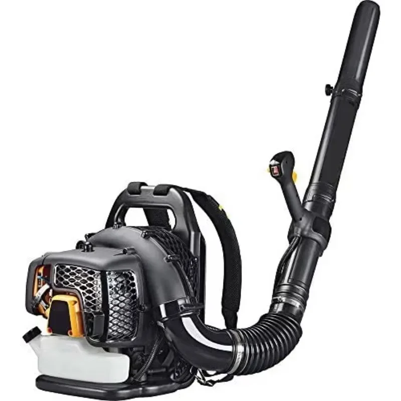 

Ga Power Leaf Blower 52CC 550CFM 2-тактный рюкзак для выдувания пылесоса и измельчения листьев пылесборник с переменной скоростью