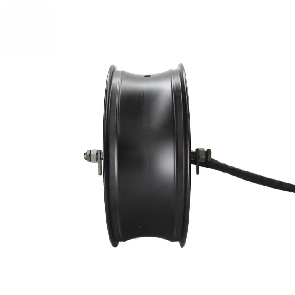 Hot selling:17X6.0 Inch 273 12000W V4 72V 150kph Electric New Brushless DC Wheel Hub Motor High Performance Motorcycle M