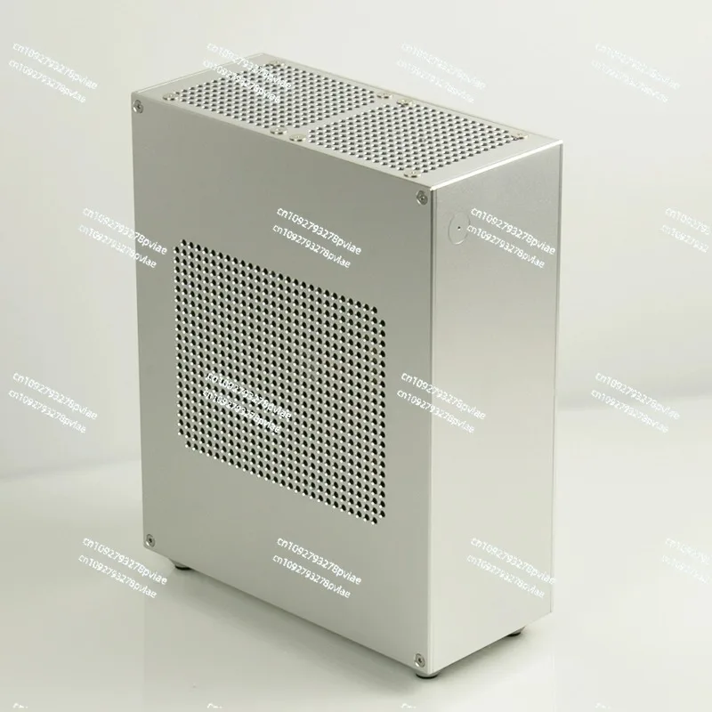 

Mini mini integrated display chassis itx 1U power supply, all-aluminum chassis custom a4 office host