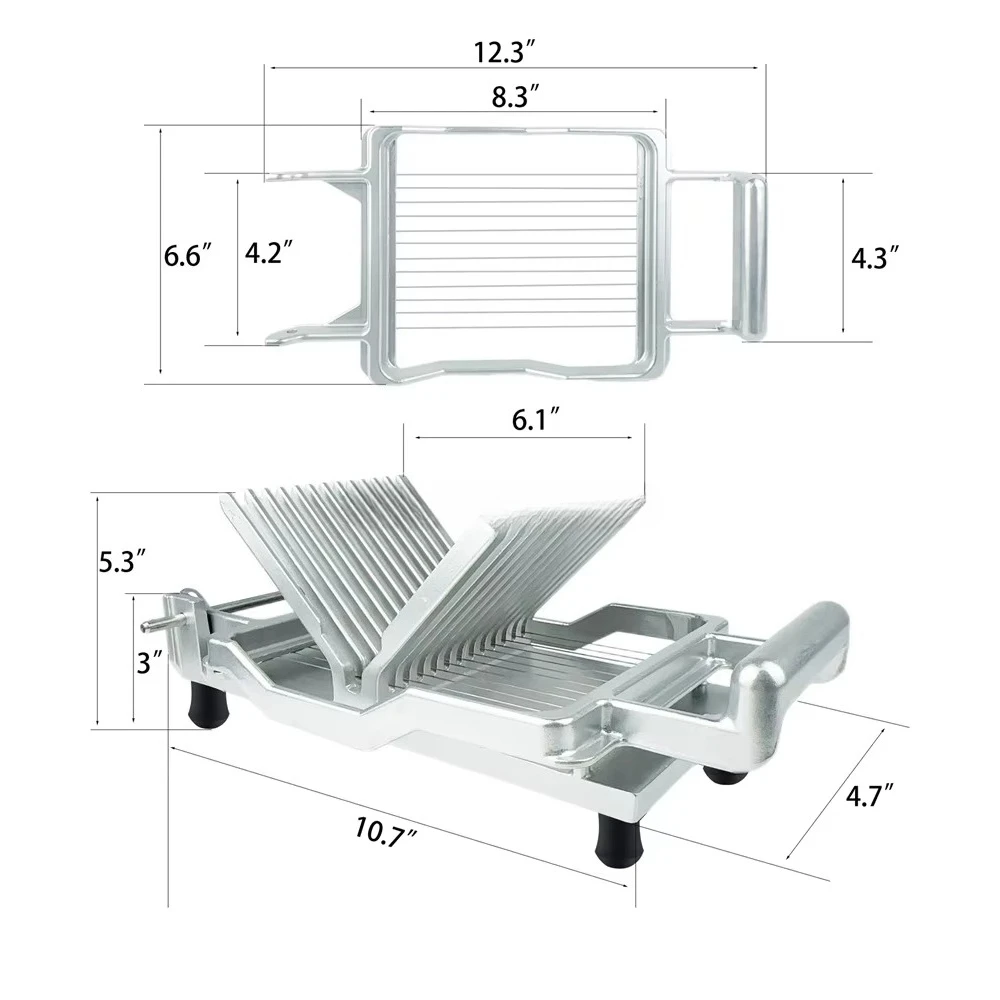 Food grade stainless steel cheese cutter, cheese cutter, versatile and easy to operate