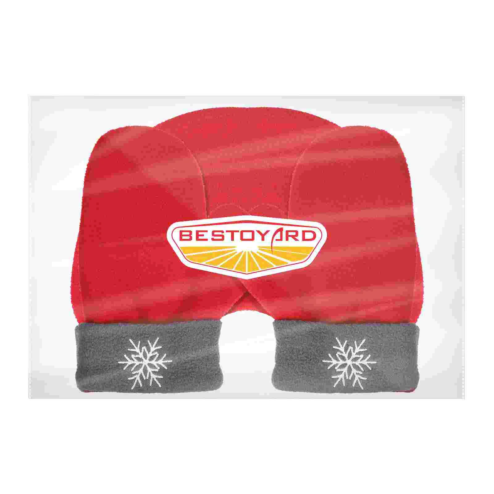 3 uds guantes guantes gruesos de invierno cálidos guantes románticos de Navidad para parejas mitones para hombres