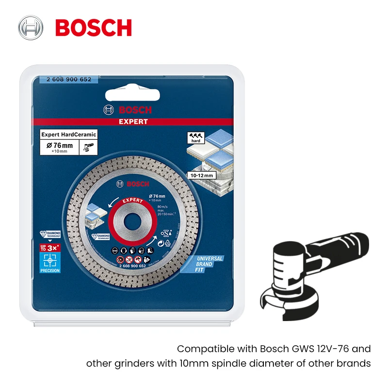 

Пильное полотно Bosch EXPERT с жестким керамическим диском 76 мм