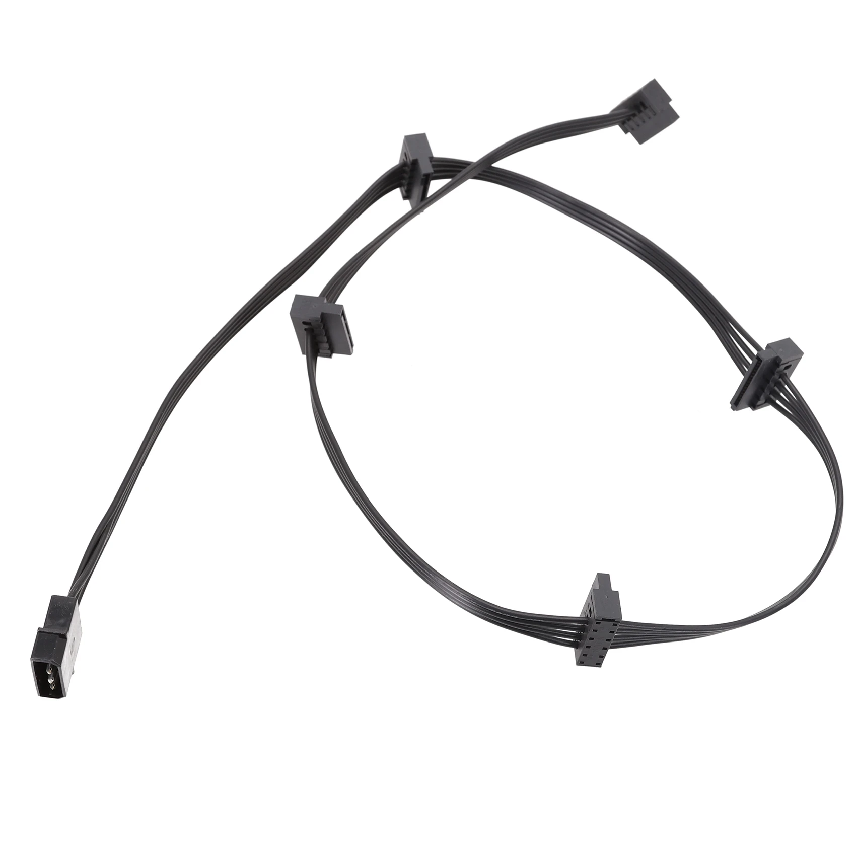 IDE to SATA One for Five SATA Power Cable 80cm HDD Power Cable