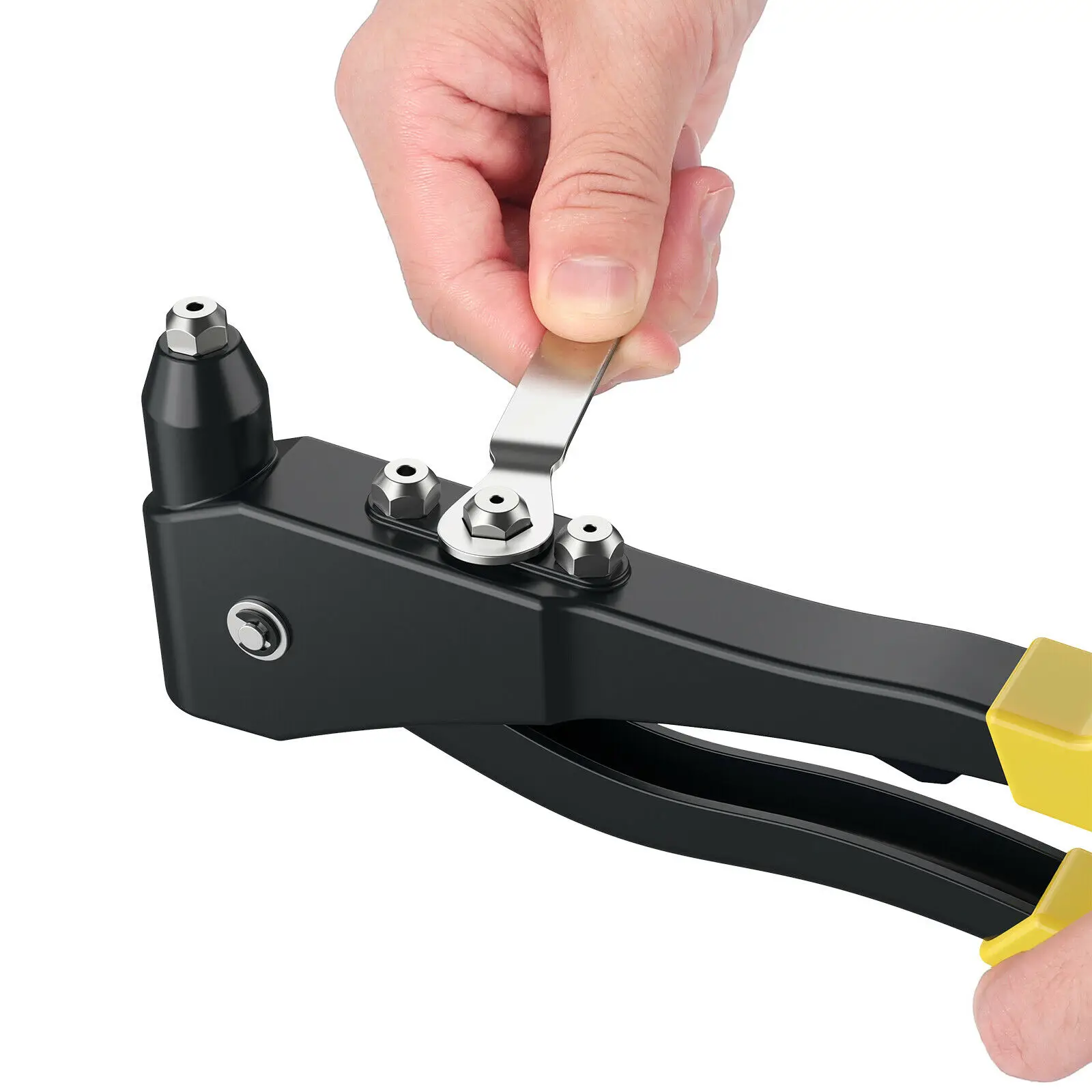 200 Pezzi Rivetti In Alluminio Pesante Rivettatrice Set A Mano - Foto 9