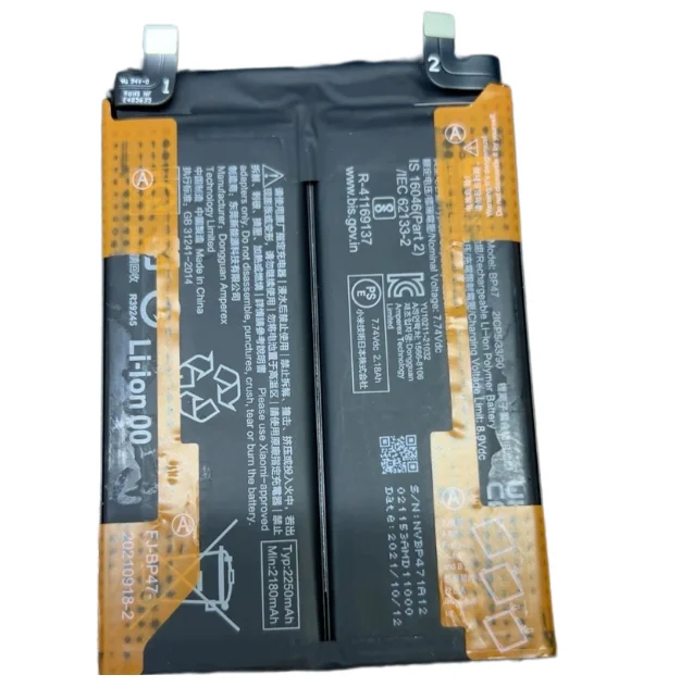 الأصلي BP47 4500mAh ل Xiaomi Mi Redmi ملاحظة 11 برو نوت 11 + نوت 11 زائد بطاريات الهاتف البديلة #1
