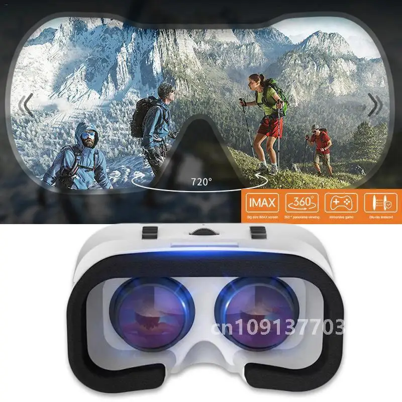 VR Headset Box Smart Glasses 3D Adjustable VR G05A 4k Lenses Helmet For Android Smartphone Virtual Reality Glasses Video Game HD