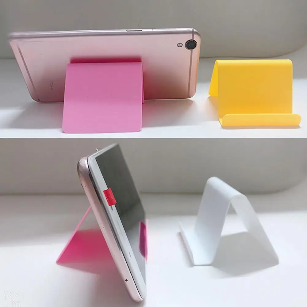 Suporte para celular, simples, ecológico, mesa, suporte preguiçoso, acessórios para celular