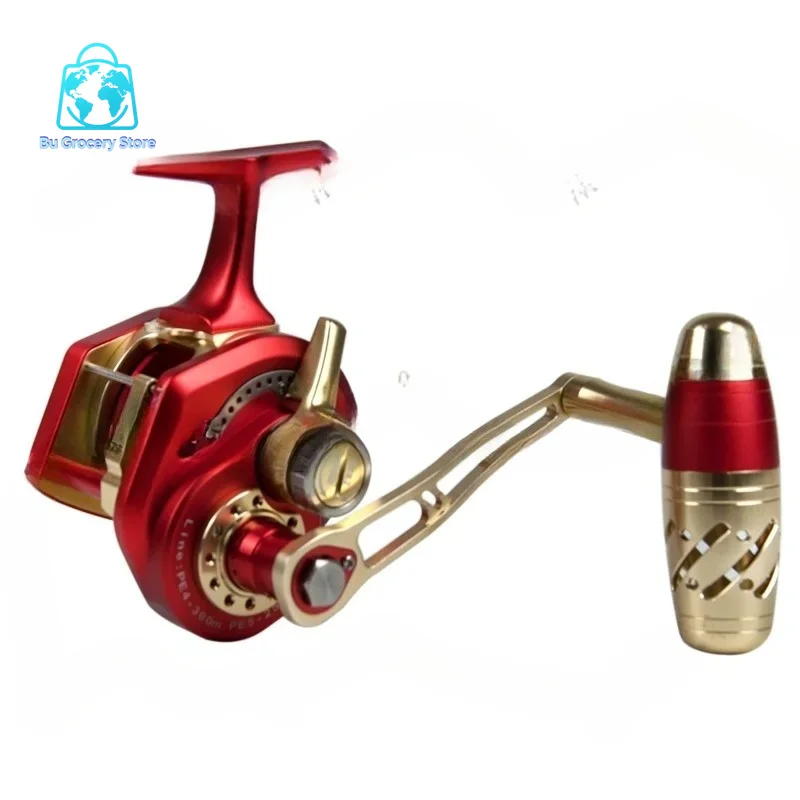 Full Metal Jigging Master Fishing Big Game Overhead Reel Tuna Conventional Reel Boat Slow Pitch Jigging Reel for Saltwater