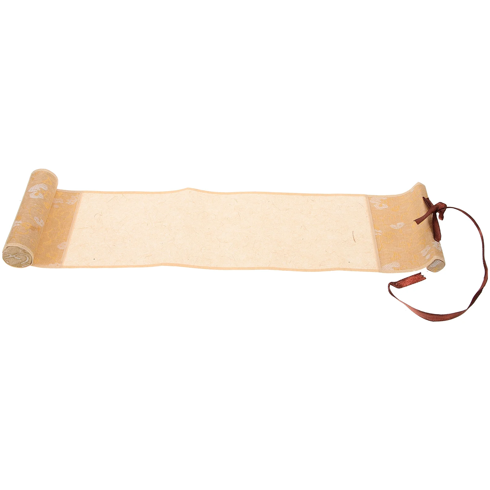 

1pcs Blank Scroll For Calligraphy Painting, Chinese Xuan Paper Roll With Absorbency, Wall Hanging Art Decor, Gift For Artists