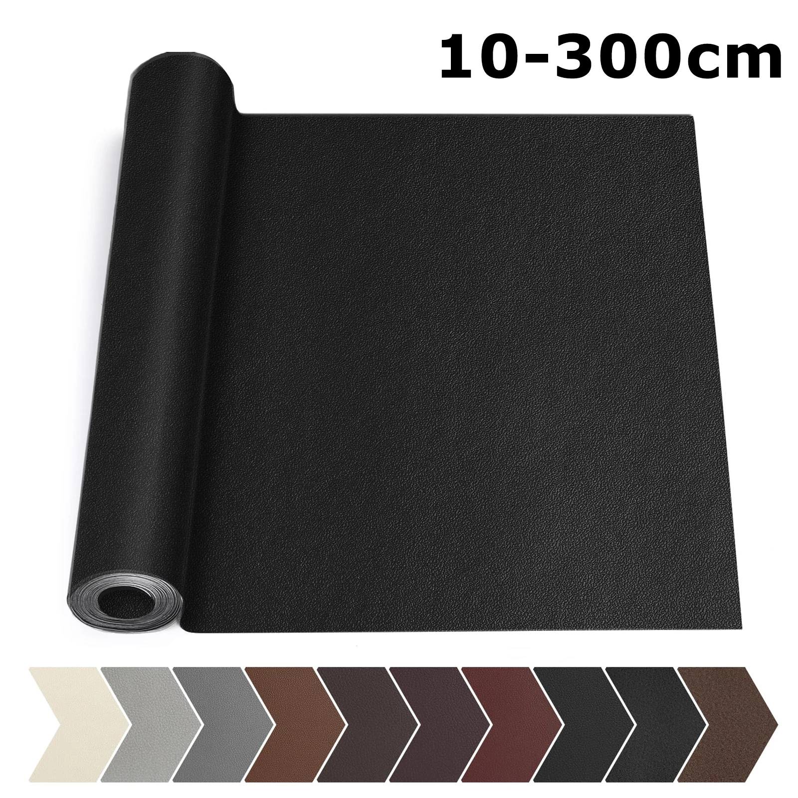 Self Adhesive DIY Leather Genuine Repair Real Craft Black Patch PU House Fix for Sofa Car Seat Bag Patches Fabric Full Grain