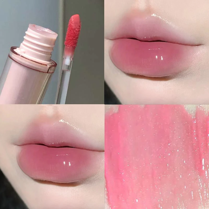 Hydrating Dewy Water-Glow Lip Lacquer. Smooth, Juicy Gloss, Creates Plump Glass Lip Look.