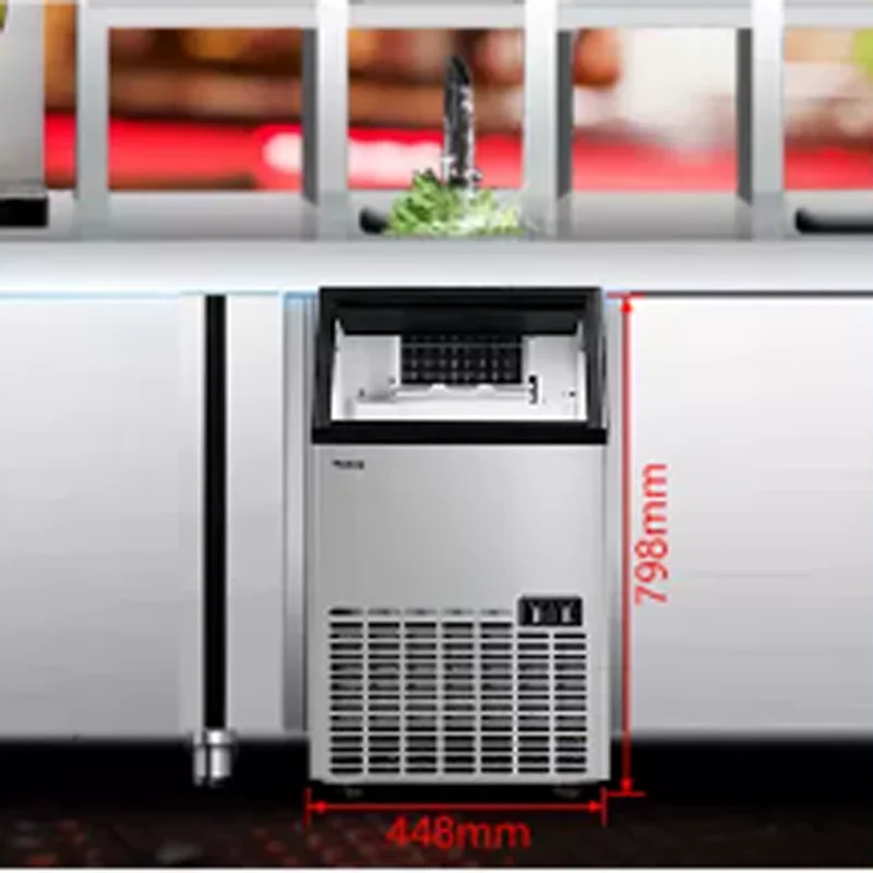 Food Fresh Commercial Freezer Ice Making Machine Cube Ice Maker