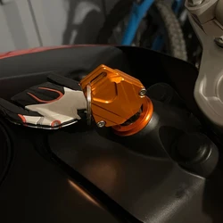 For DUKE 125 200 250 390 690 990 DUKE Motorcycle Accessories Key Cover Cap Key Case Shell Creative Decoration Cover Parts
