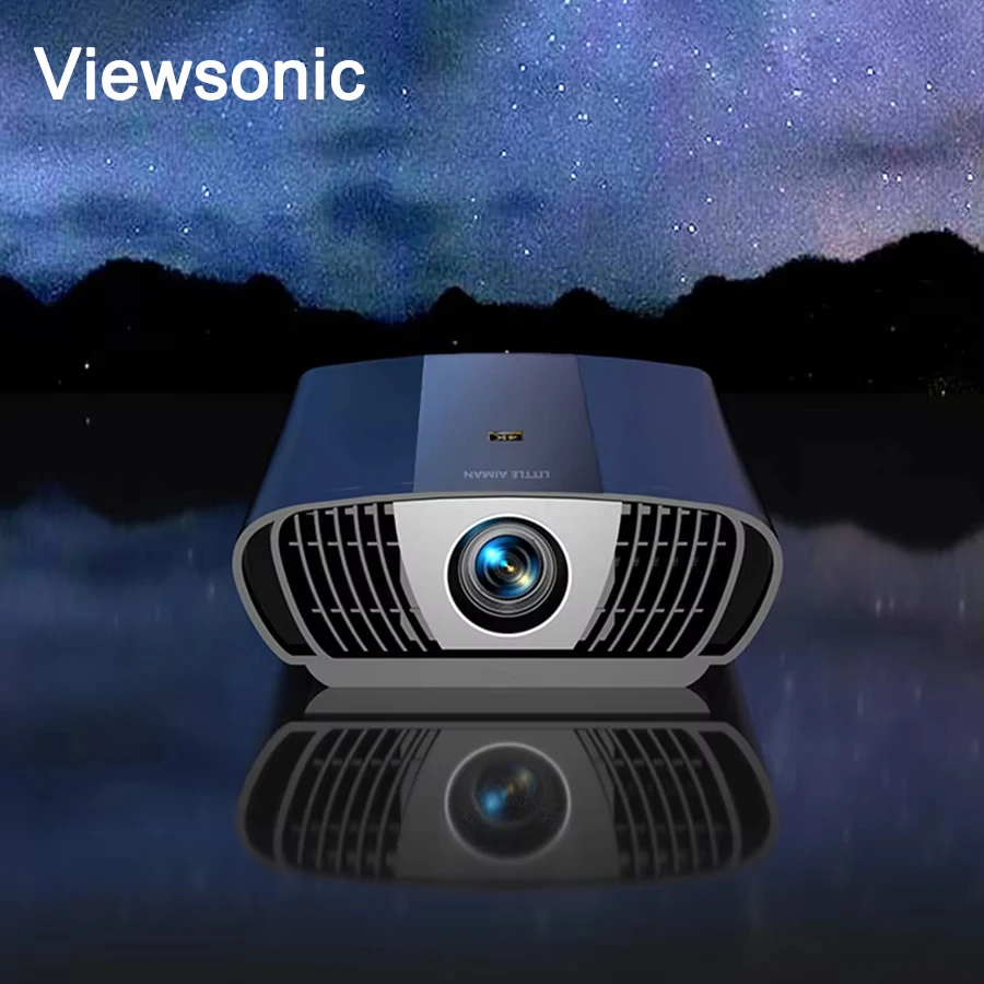 Projecteur ViewSonic W1600 Ultra HD 4K HDR+ Android OS 3000 ANSI Lumens Home Cin�ma WiFi 5G Smart TV pour Salon
