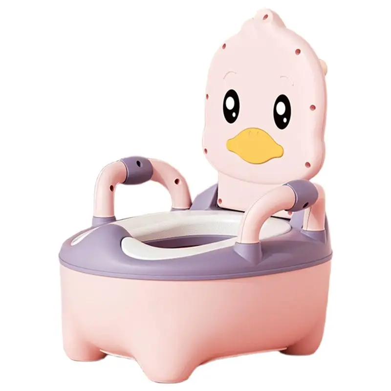 Potty For Little Boys And Girls Toilet Seat For Home Child Duck Design For Infants And Young Children B-B61B