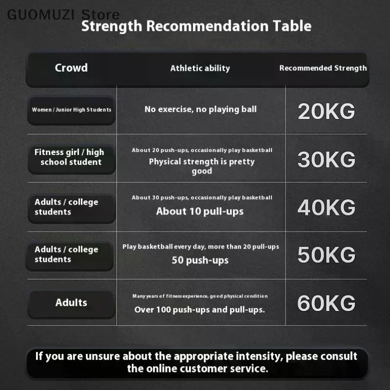 1Pc Universal Arm Trainer PE Material 20/30/40/50/60/80/100KG Pectoral And Arm Exercise Equipment Abs And Back Training Tool