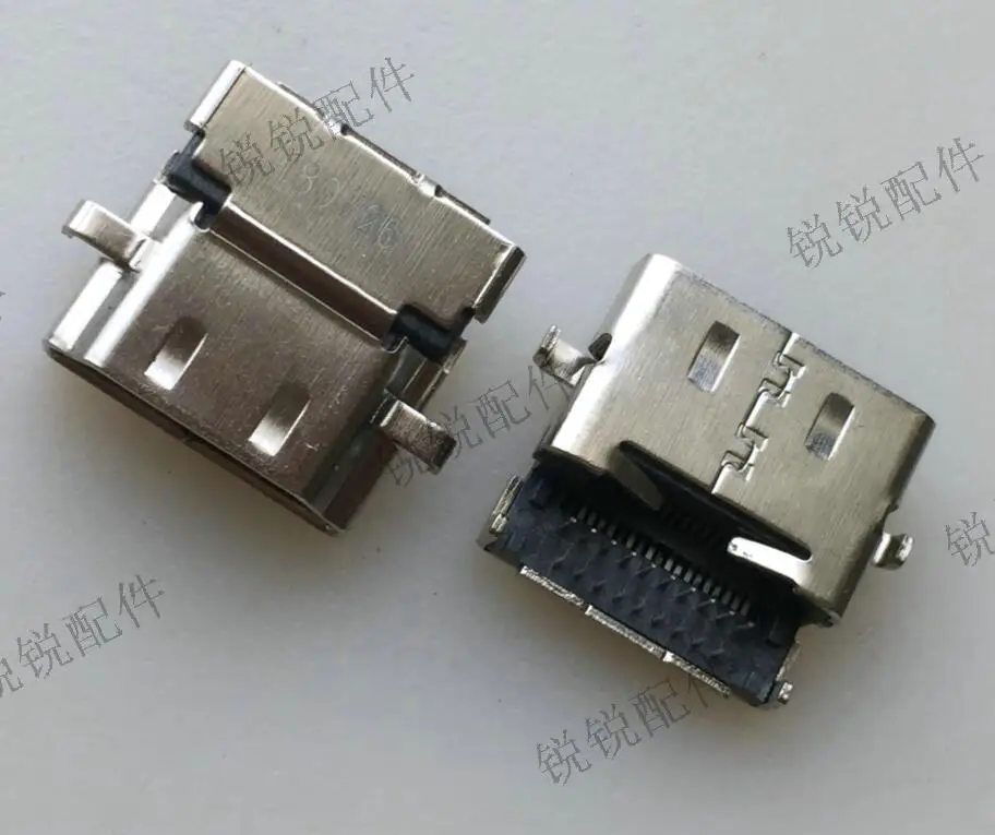 Fro HDMI 19P high definition interface, female seat, sinking plate plug-in computer high definition interface, connector