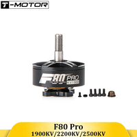 TMotor F80 Pro 1900/2200/2500KV Brushless Motor for FPV Racing Drones - 220 250mm RC Quadcopter Frame Compatibility