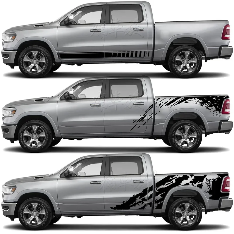 

Car Stickers For Dodge Ram 1500 Trx Body Exterior Accessories Card Sticker Vinyl Wrap Accesorios Para Auto