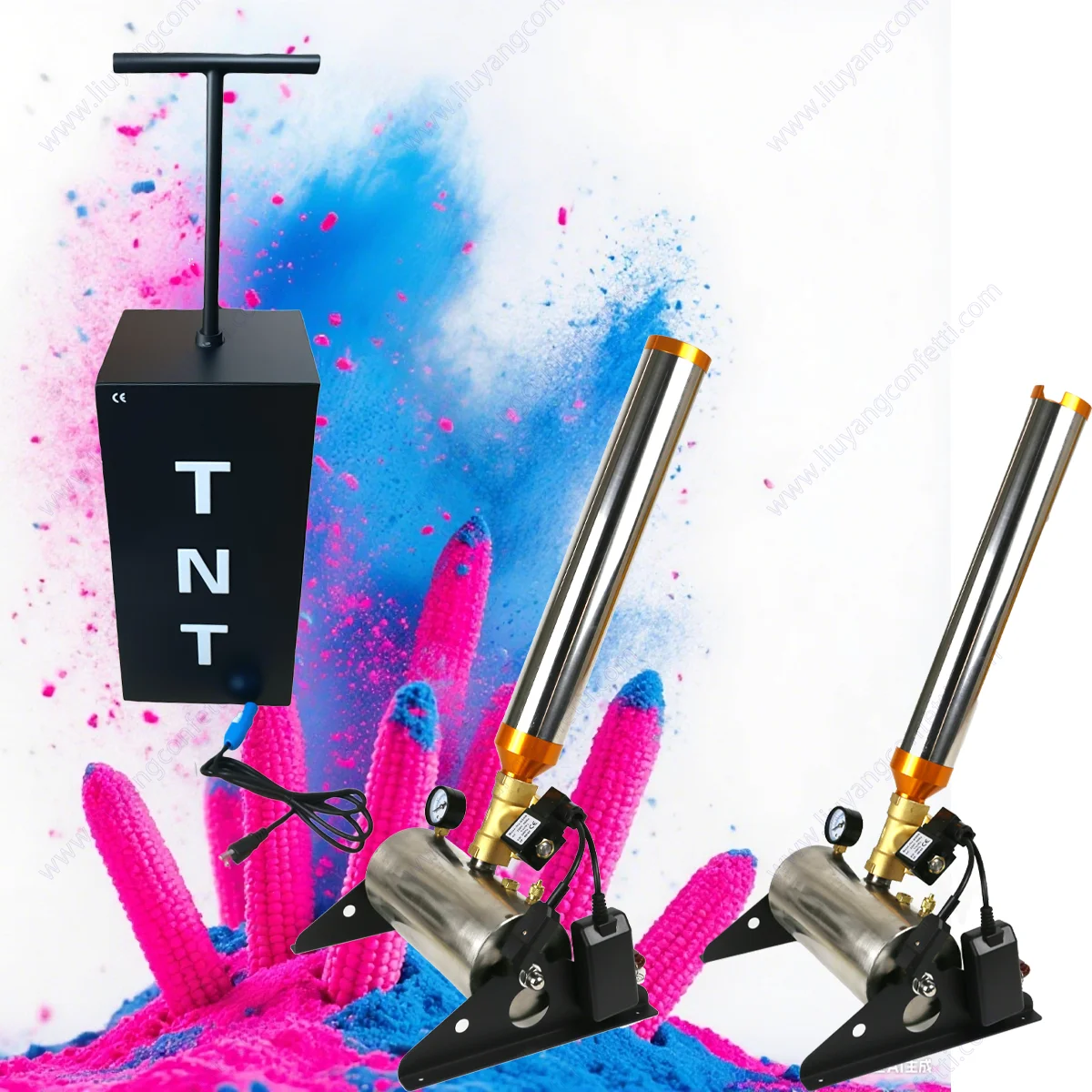 Macchina elettrica per polvere - Confetti Cannon Tube recensione e prezzo