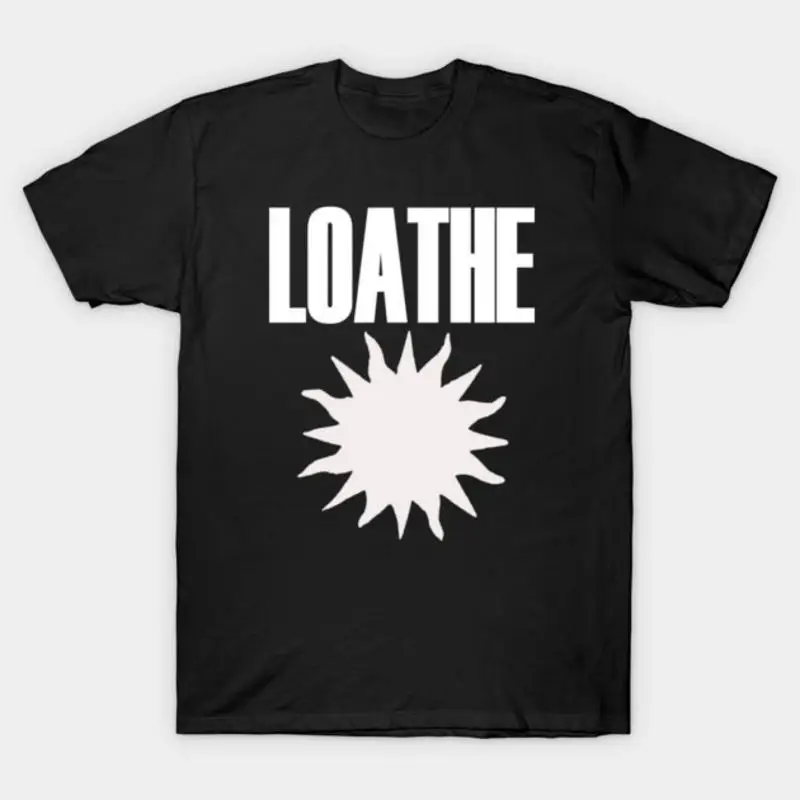 Loathe Font Logo T-Shirt