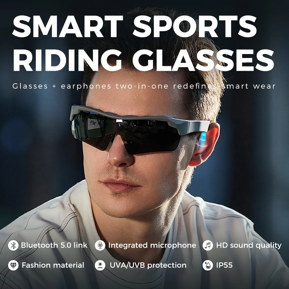 Original brand newPopular Eyeglasses Frames Extra-Long Standby B·T An·droid Smart Glasses Ole·d