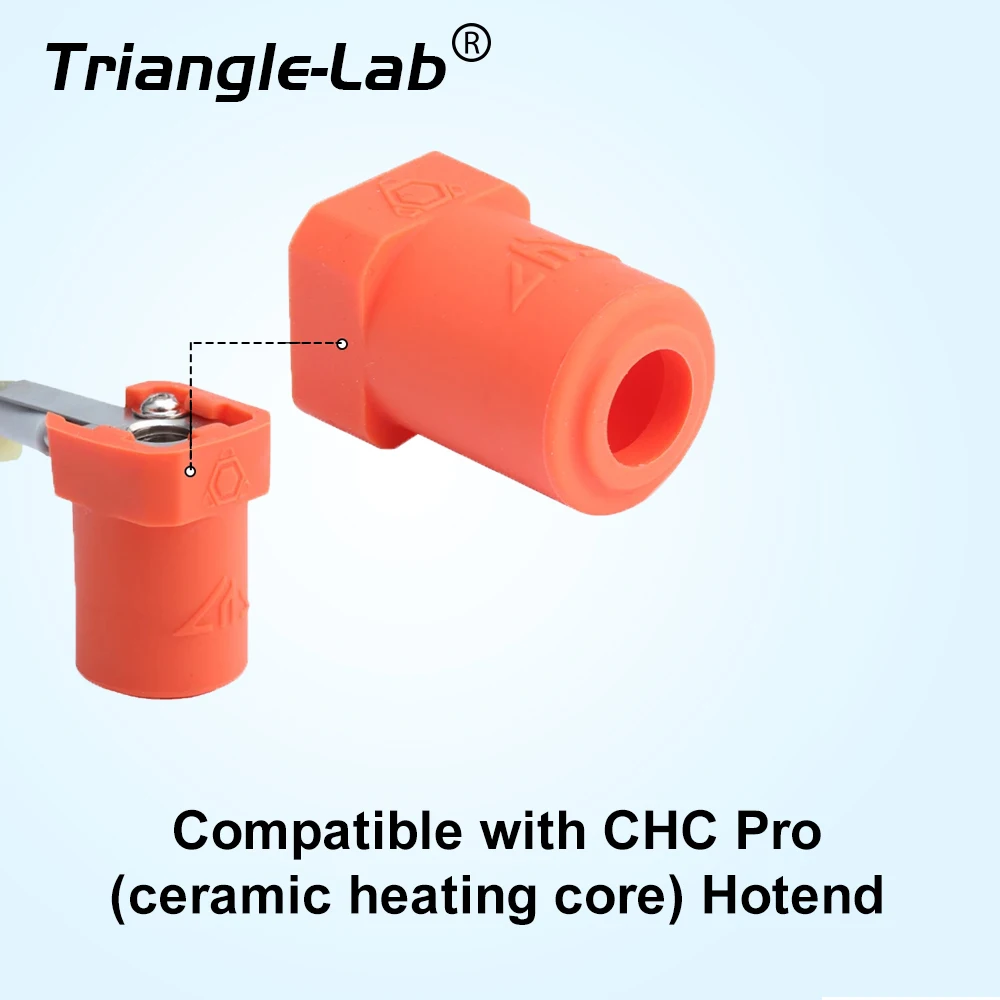 C Trianglelab® CHC Pro Ceramic Heating Core Silicone Sock ONLY Compatible with CHC Pro KIT CHC Pro Silicone Sock 3D Print