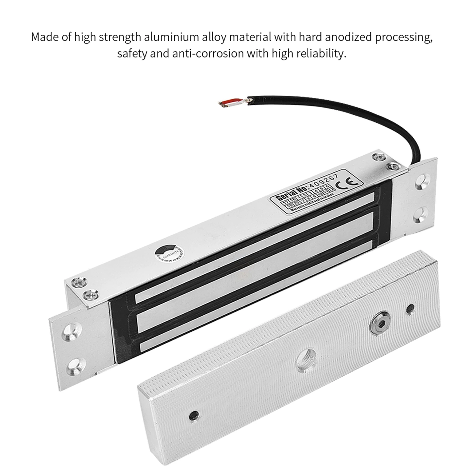 12V 180kg Holding Force Embedded Electric Magnetic Lock Electromagnetic Lock Access Control Magnetic Lock Magnetic Door Lock