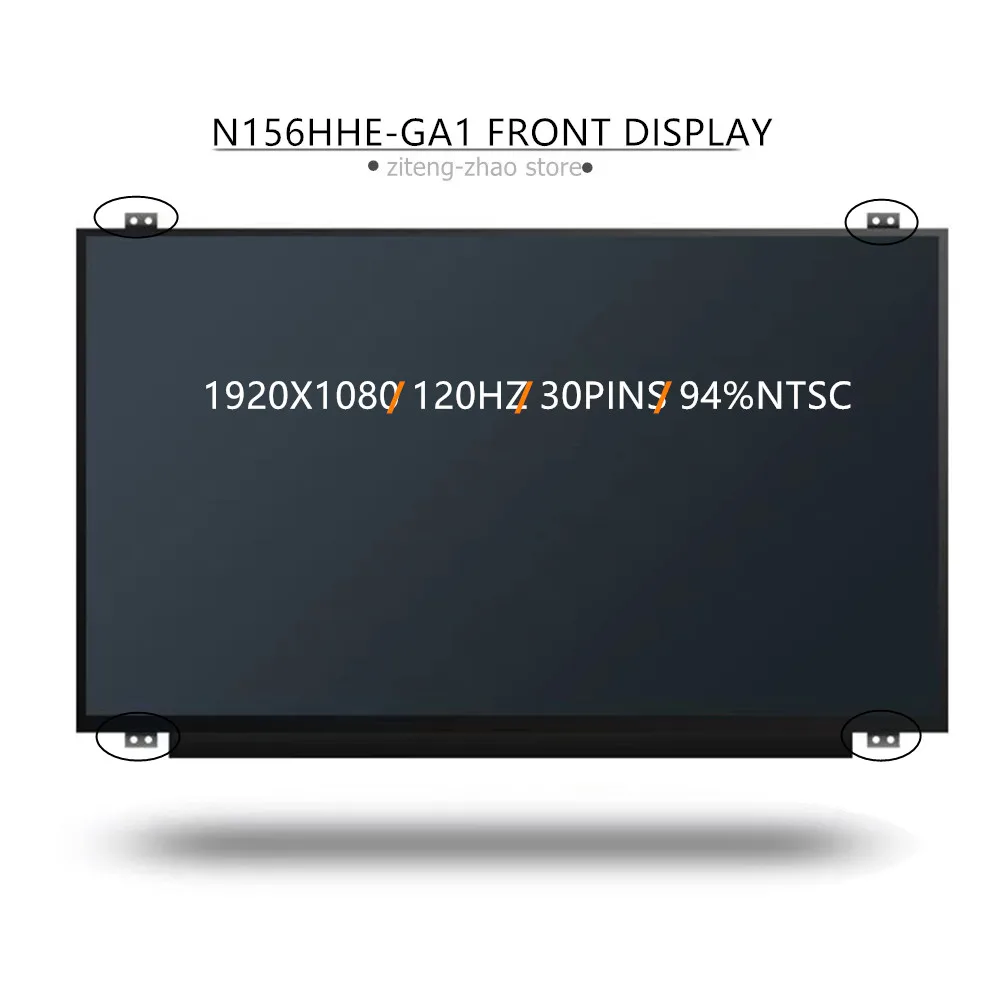 Ban Đầu Mới 15.6INCH 1920X1080 120HZ IPS LCD Màn Hình FHD B156HTN05.1 Phù Hợp Với B156HTN05.2 B156HAN04.3 N156HHE-GA1 1920*1080 30 chân