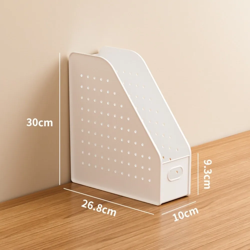 

Pegboard Design Desktop File Storage Rack DIY with Pegboard Organizer Perforated Board Storage Box Stable File Organizer Holder