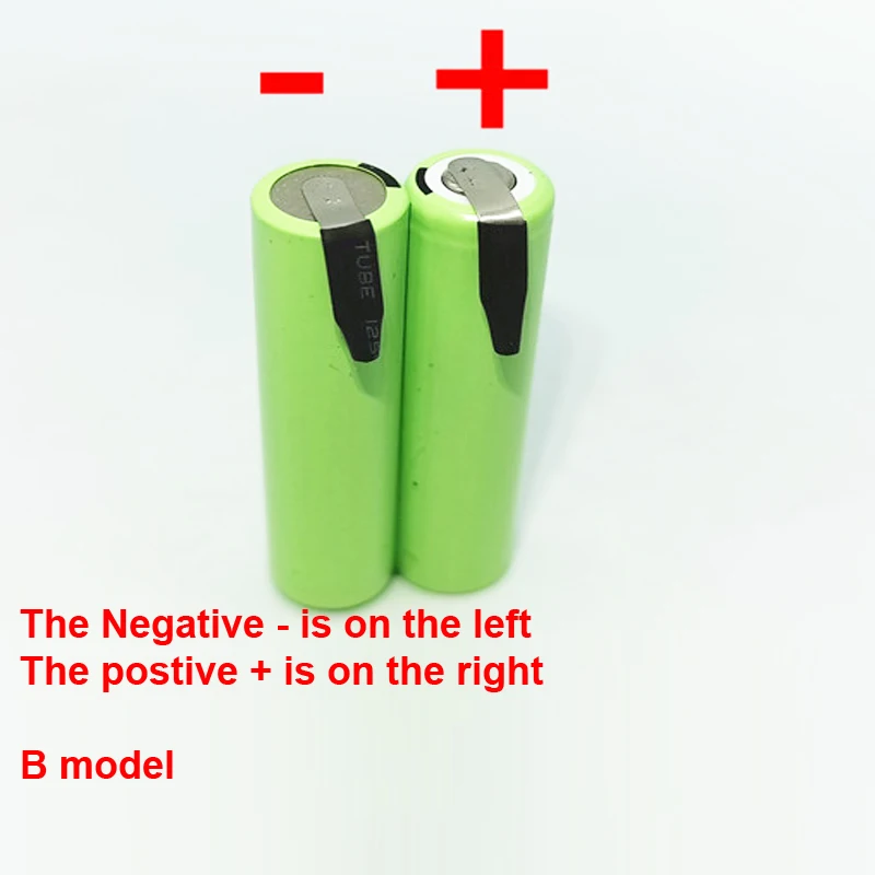 

2.4V AAA 800mAh Ni-MH Rechargable Battery DIY for Electric Trimmer Shaver Razor